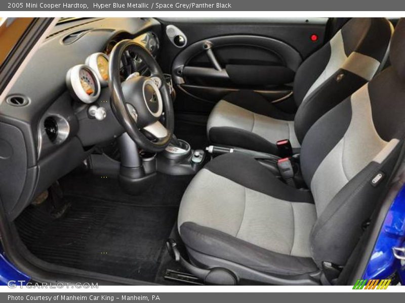Hyper Blue Metallic / Space Grey/Panther Black 2005 Mini Cooper Hardtop
