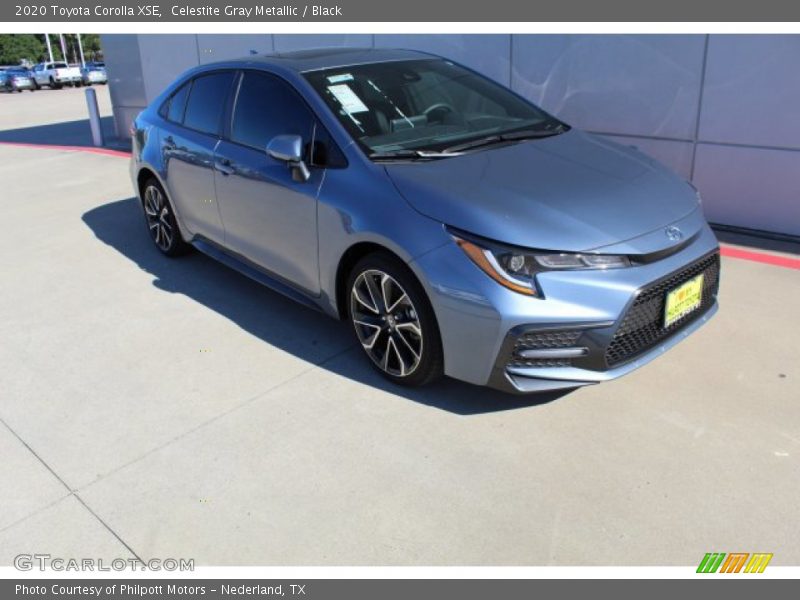Celestite Gray Metallic / Black 2020 Toyota Corolla XSE