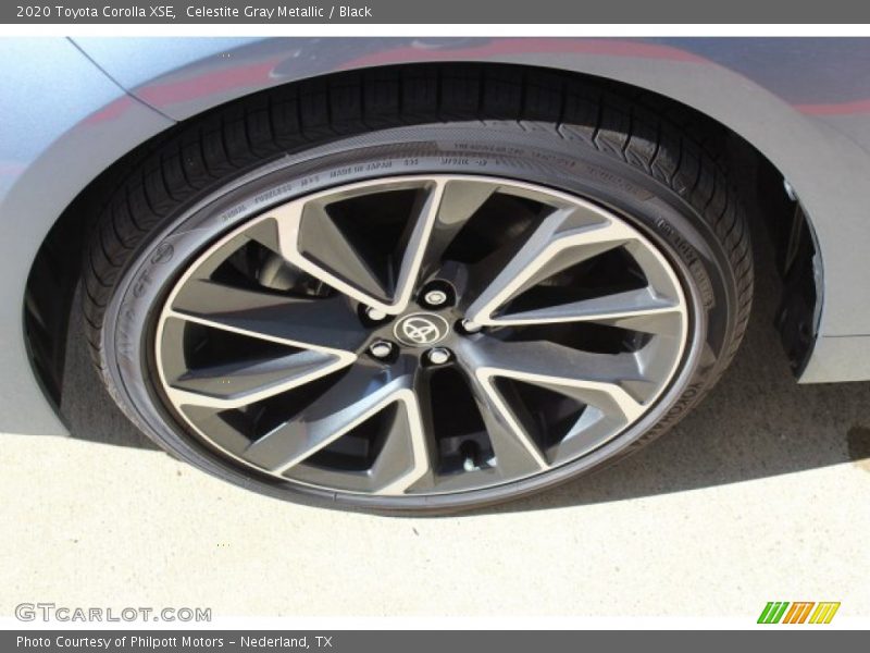 Celestite Gray Metallic / Black 2020 Toyota Corolla XSE