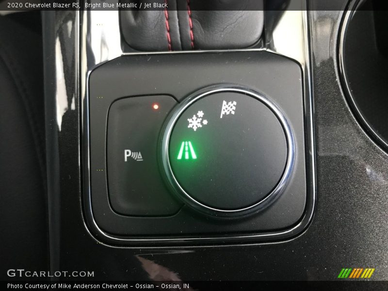 Controls of 2020 Blazer RS