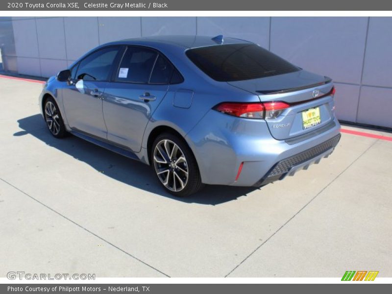 Celestite Gray Metallic / Black 2020 Toyota Corolla XSE