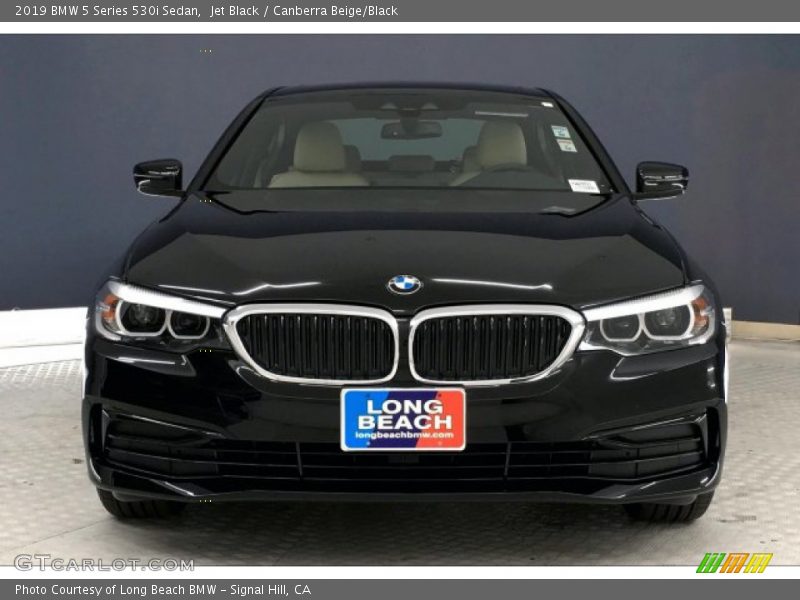 Jet Black / Canberra Beige/Black 2019 BMW 5 Series 530i Sedan