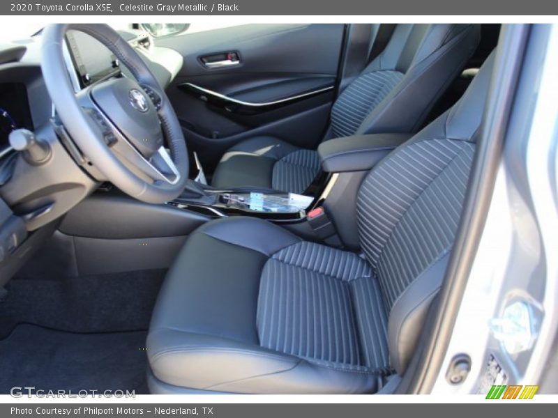 Celestite Gray Metallic / Black 2020 Toyota Corolla XSE