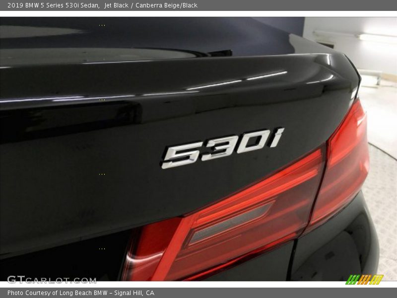 Jet Black / Canberra Beige/Black 2019 BMW 5 Series 530i Sedan