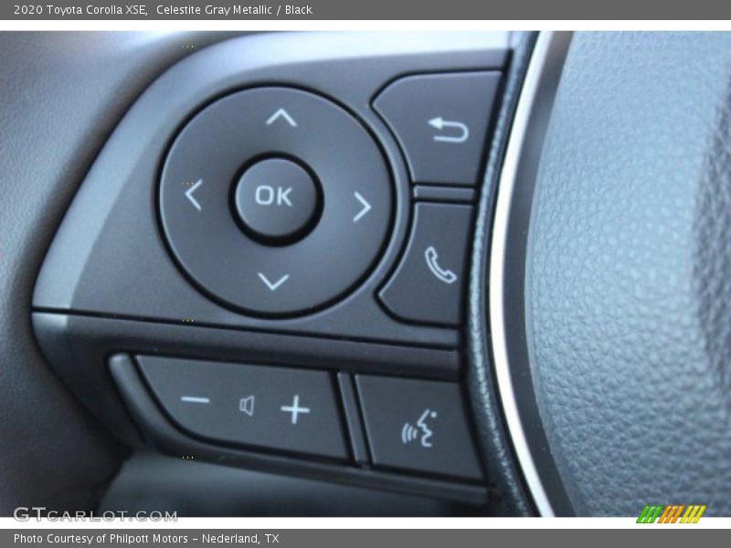Celestite Gray Metallic / Black 2020 Toyota Corolla XSE