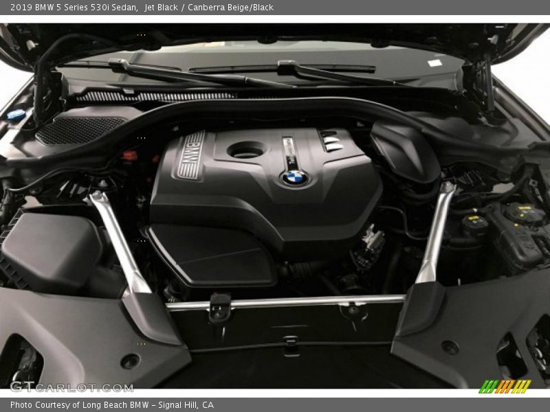 Jet Black / Canberra Beige/Black 2019 BMW 5 Series 530i Sedan