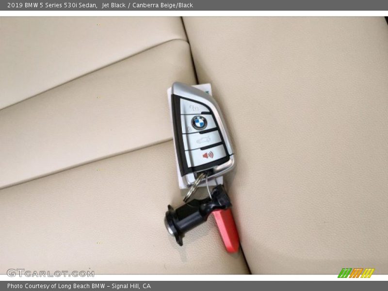 Jet Black / Canberra Beige/Black 2019 BMW 5 Series 530i Sedan