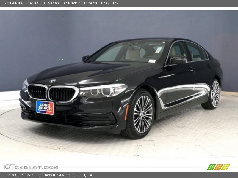 Jet Black / Canberra Beige/Black 2019 BMW 5 Series 530i Sedan