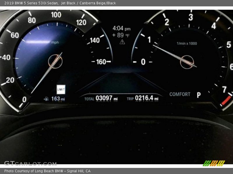 Jet Black / Canberra Beige/Black 2019 BMW 5 Series 530i Sedan