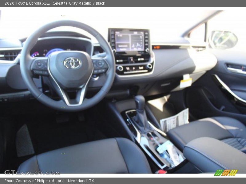 Celestite Gray Metallic / Black 2020 Toyota Corolla XSE