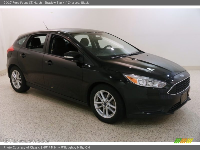 Shadow Black / Charcoal Black 2017 Ford Focus SE Hatch
