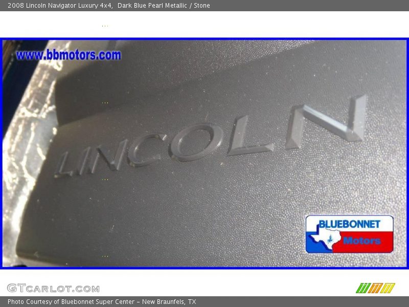 Dark Blue Pearl Metallic / Stone 2008 Lincoln Navigator Luxury 4x4