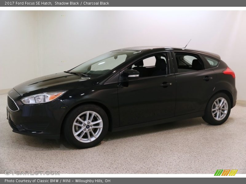 Shadow Black / Charcoal Black 2017 Ford Focus SE Hatch