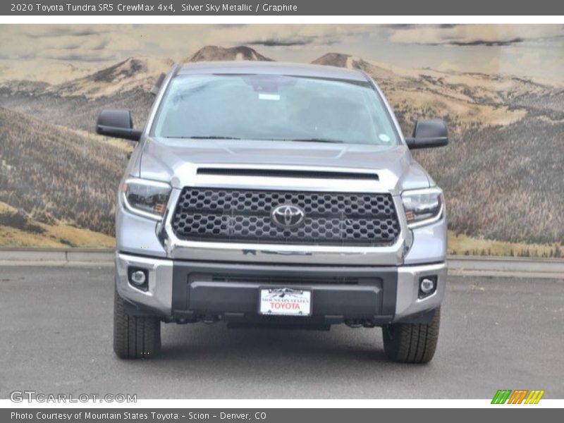 Silver Sky Metallic / Graphite 2020 Toyota Tundra SR5 CrewMax 4x4