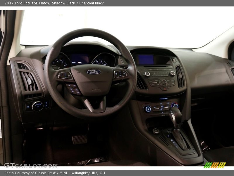 Shadow Black / Charcoal Black 2017 Ford Focus SE Hatch