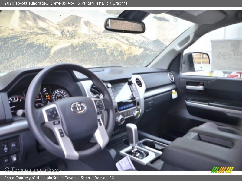 Silver Sky Metallic / Graphite 2020 Toyota Tundra SR5 CrewMax 4x4