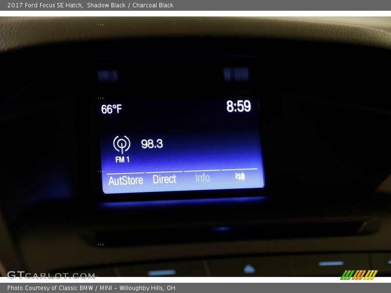 Shadow Black / Charcoal Black 2017 Ford Focus SE Hatch