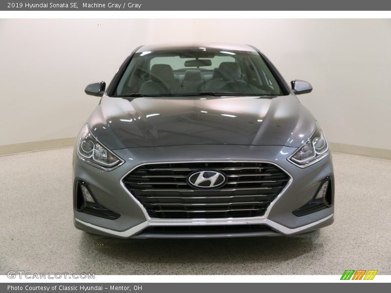 Machine Gray / Gray 2019 Hyundai Sonata SE