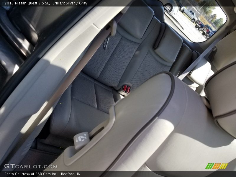 Brilliant Silver / Gray 2013 Nissan Quest 3.5 SL