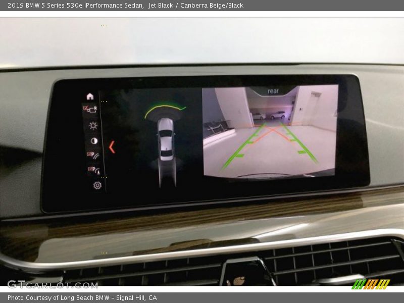 Jet Black / Canberra Beige/Black 2019 BMW 5 Series 530e iPerformance Sedan