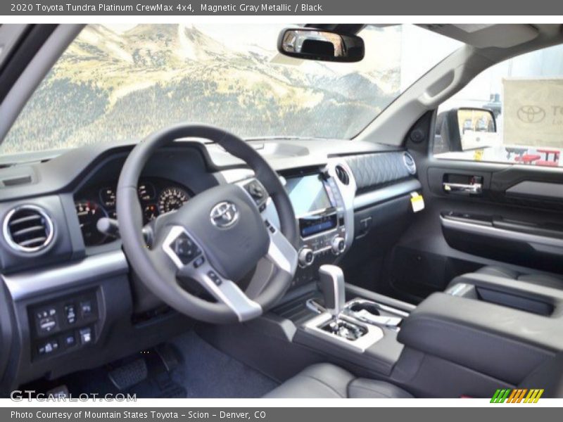 Magnetic Gray Metallic / Black 2020 Toyota Tundra Platinum CrewMax 4x4