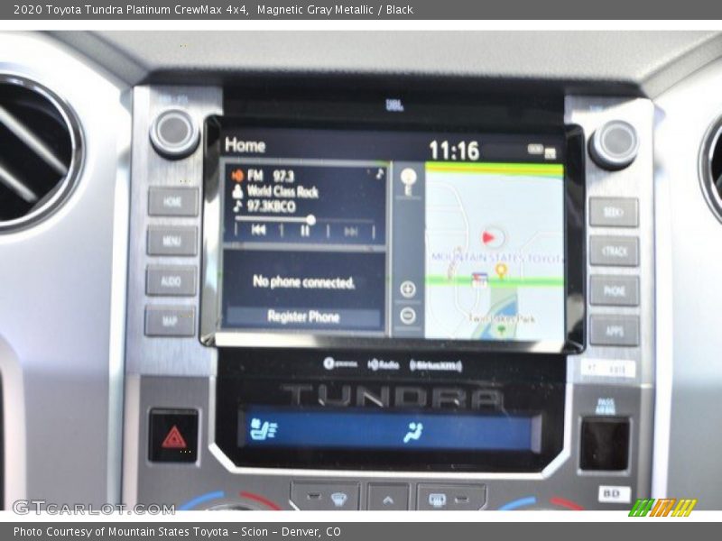 Magnetic Gray Metallic / Black 2020 Toyota Tundra Platinum CrewMax 4x4