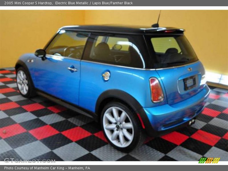Electric Blue Metallic / Lapis Blue/Panther Black 2005 Mini Cooper S Hardtop