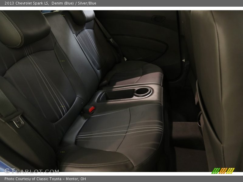 Denim (Blue) / Silver/Blue 2013 Chevrolet Spark LS