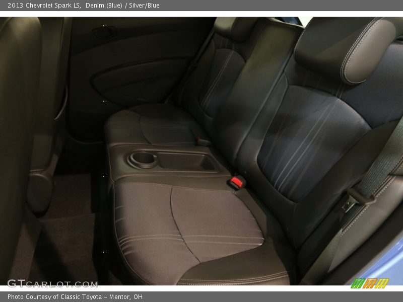 Denim (Blue) / Silver/Blue 2013 Chevrolet Spark LS