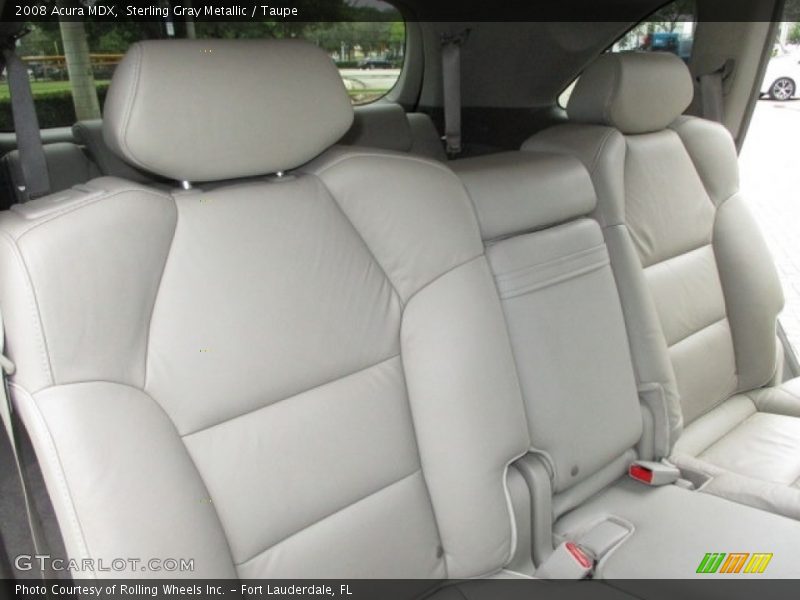 Sterling Gray Metallic / Taupe 2008 Acura MDX