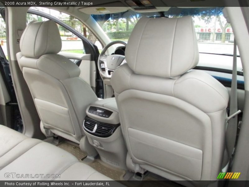 Sterling Gray Metallic / Taupe 2008 Acura MDX