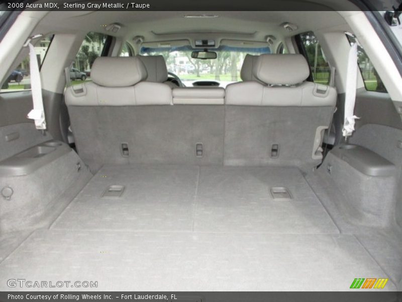 Sterling Gray Metallic / Taupe 2008 Acura MDX