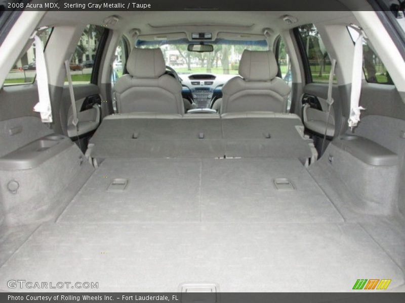 Sterling Gray Metallic / Taupe 2008 Acura MDX