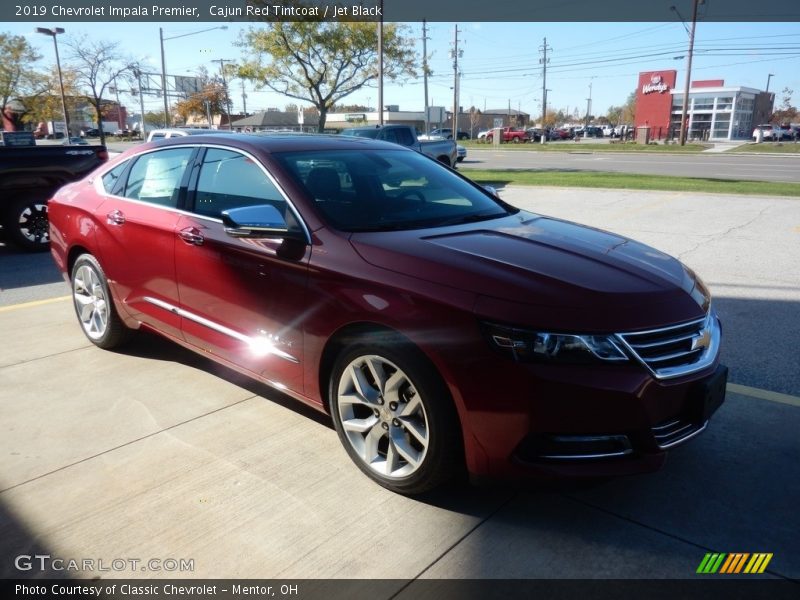 Cajun Red Tintcoat / Jet Black 2019 Chevrolet Impala Premier