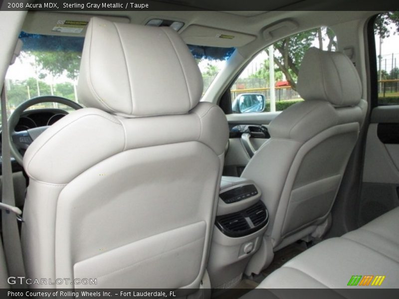 Sterling Gray Metallic / Taupe 2008 Acura MDX