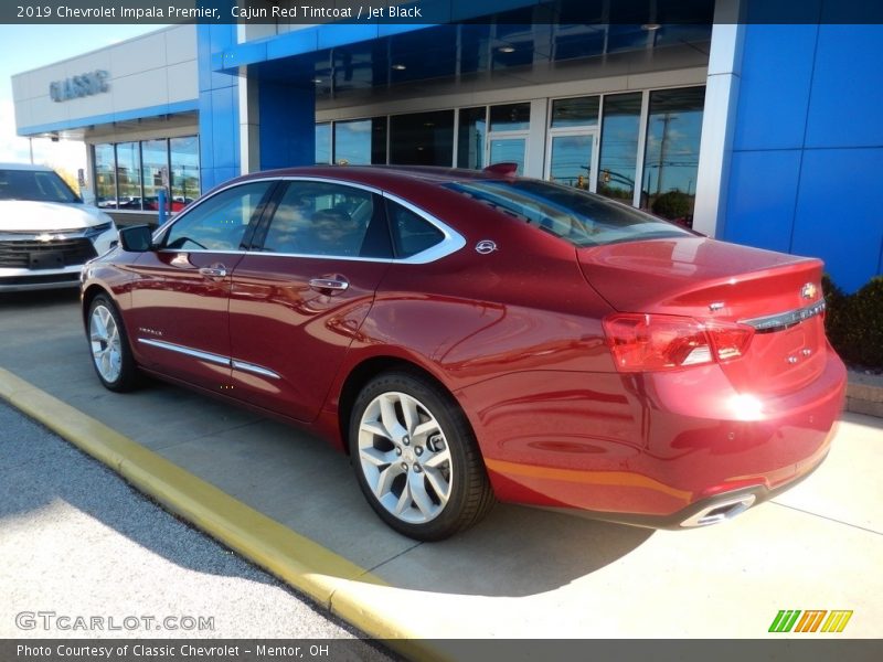 Cajun Red Tintcoat / Jet Black 2019 Chevrolet Impala Premier