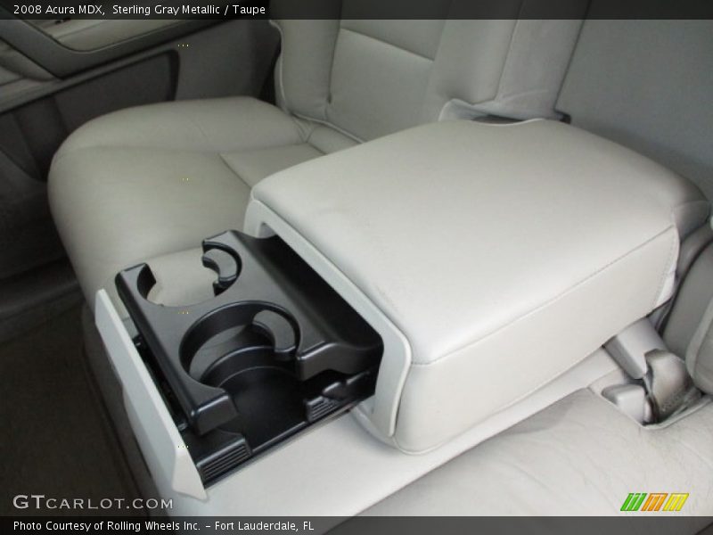 Sterling Gray Metallic / Taupe 2008 Acura MDX