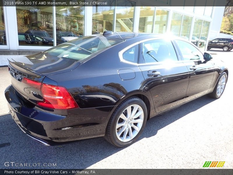 Black Stone / Charcoal 2018 Volvo S90 T6 AWD Momentum