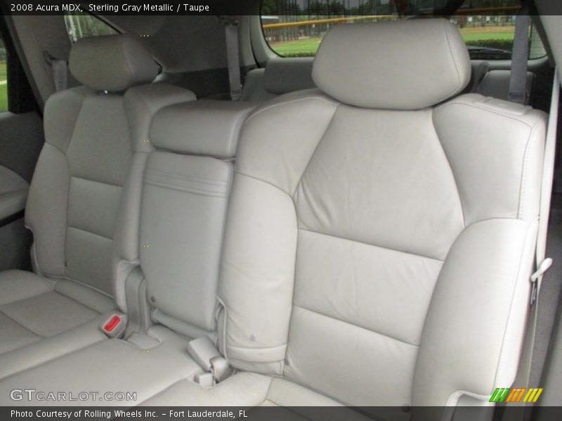 Sterling Gray Metallic / Taupe 2008 Acura MDX