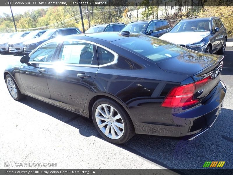 Black Stone / Charcoal 2018 Volvo S90 T6 AWD Momentum
