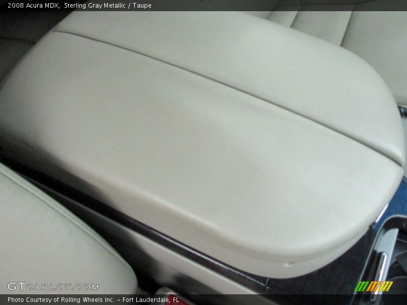 Sterling Gray Metallic / Taupe 2008 Acura MDX