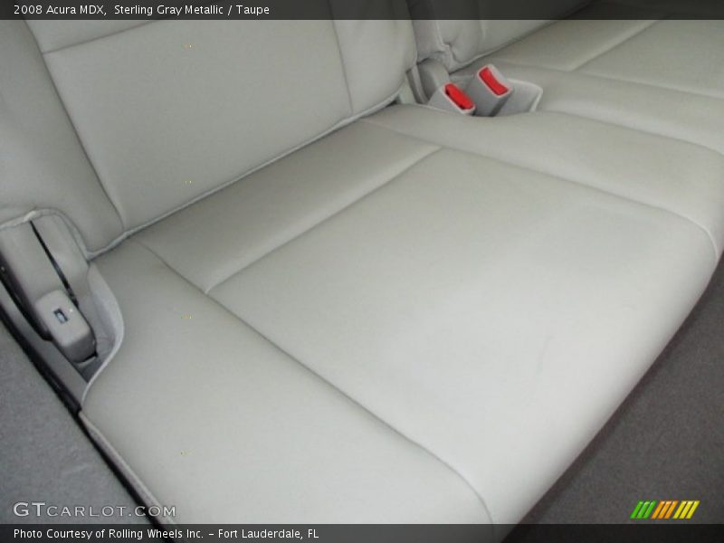 Sterling Gray Metallic / Taupe 2008 Acura MDX