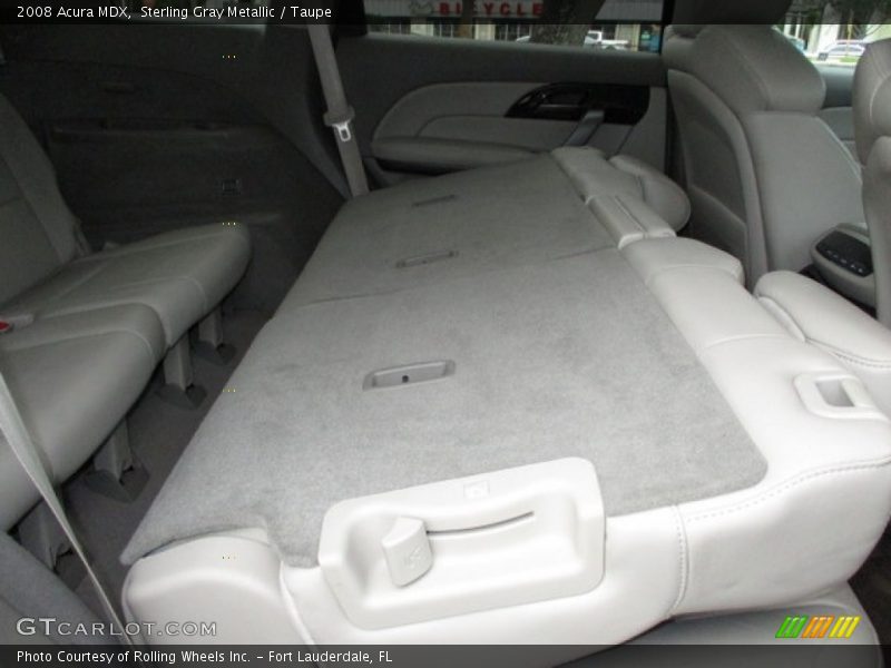 Sterling Gray Metallic / Taupe 2008 Acura MDX