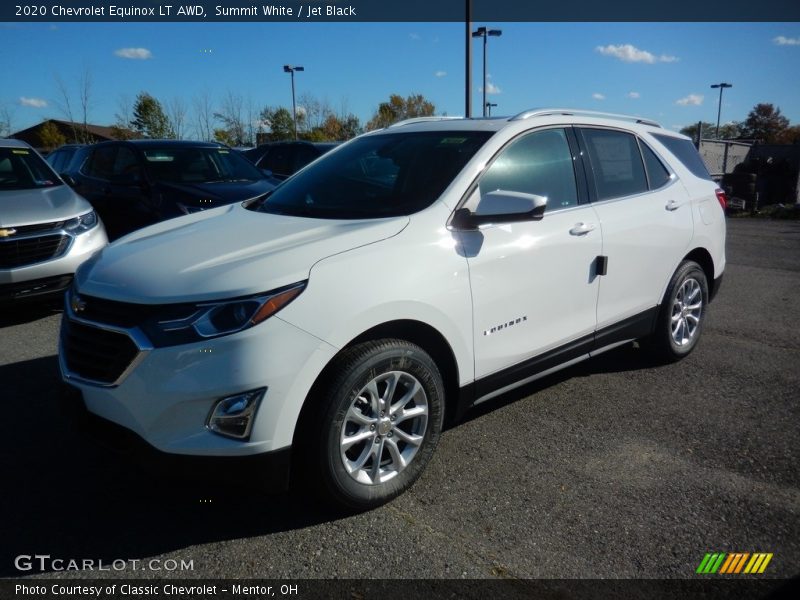 Summit White / Jet Black 2020 Chevrolet Equinox LT AWD