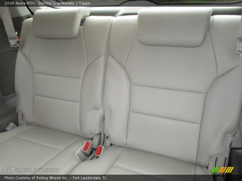 Sterling Gray Metallic / Taupe 2008 Acura MDX