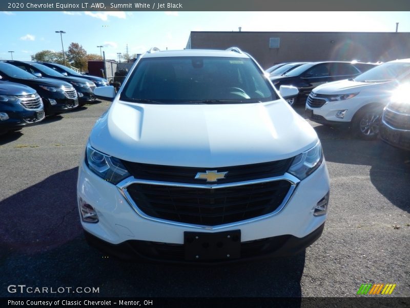 Summit White / Jet Black 2020 Chevrolet Equinox LT AWD