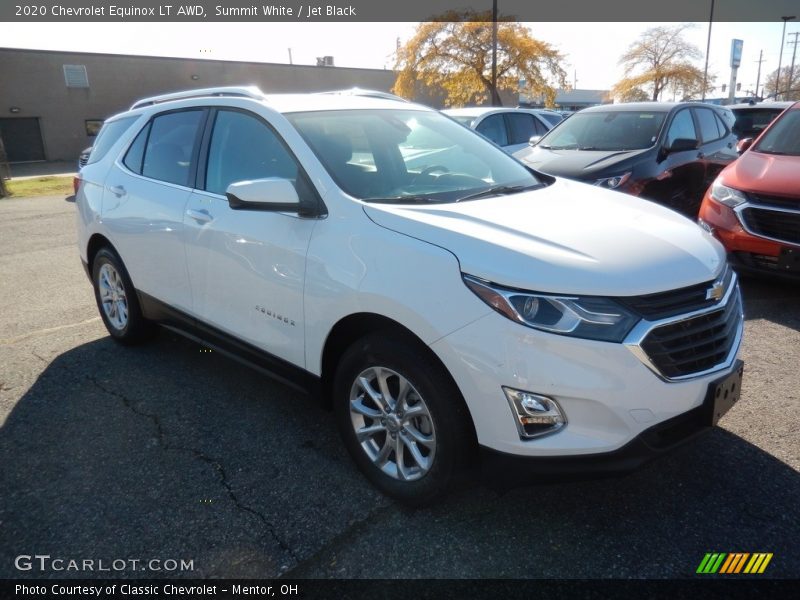 Summit White / Jet Black 2020 Chevrolet Equinox LT AWD