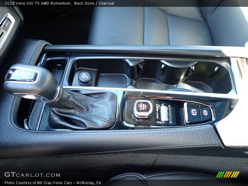 Black Stone / Charcoal 2018 Volvo S90 T6 AWD Momentum