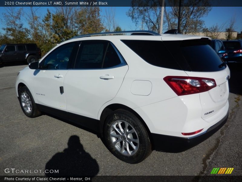 Summit White / Jet Black 2020 Chevrolet Equinox LT AWD