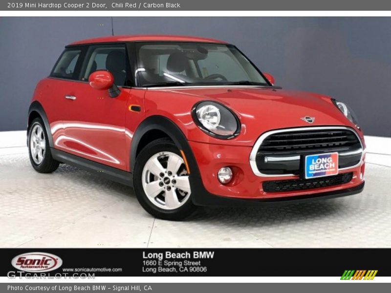 Chili Red / Carbon Black 2019 Mini Hardtop Cooper 2 Door